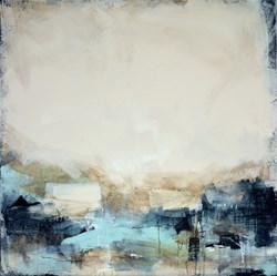 Delicate Brilliance II by Alison Britton-Paterson - Original Painting on Box Canvas sized 39x39 inches. Available from Whitewall Galleries